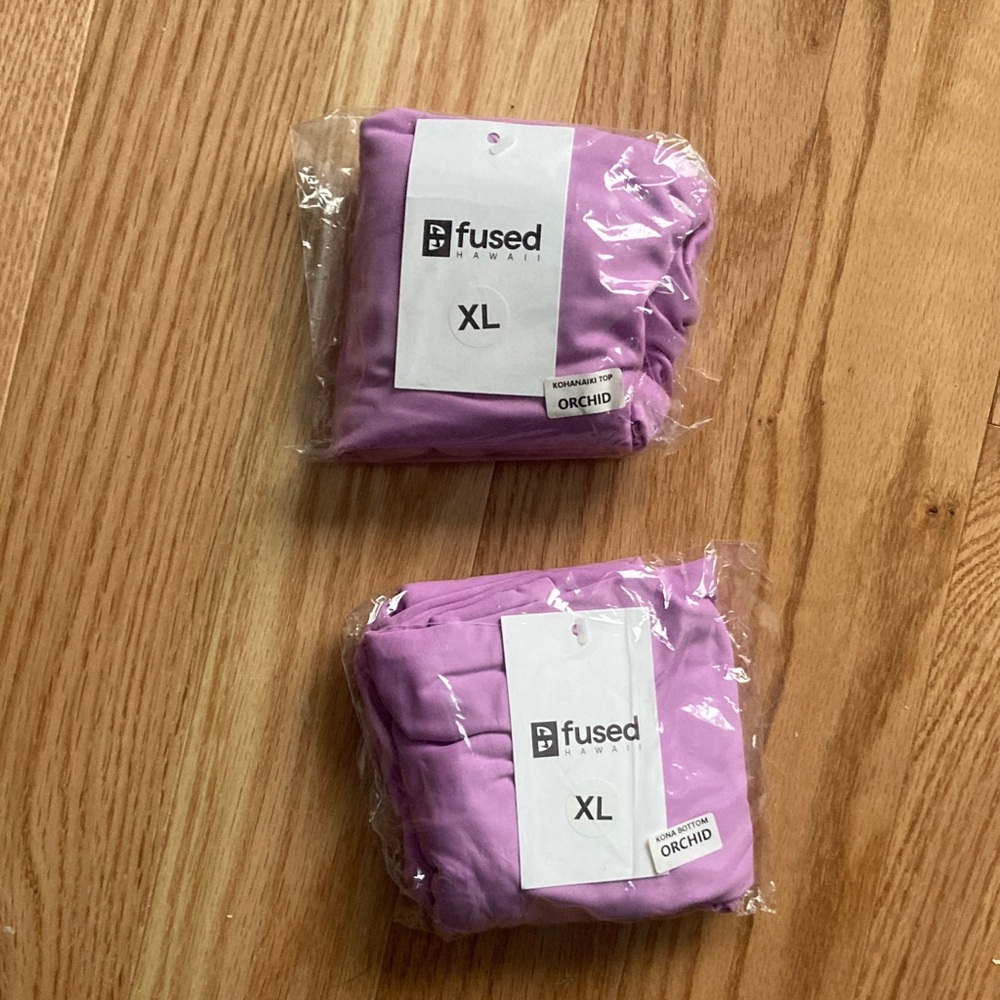 Fused Hawaii Orchid Bikini Set